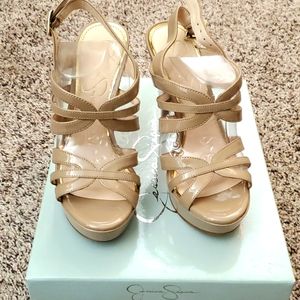 Jessica Simpson nude heels